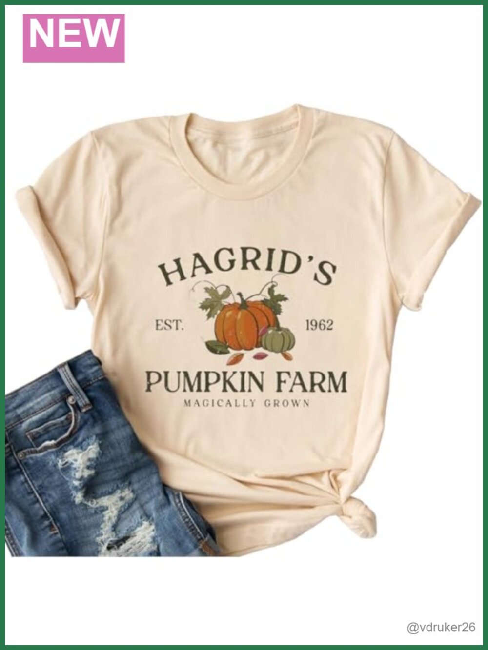 Halloween Pumpkin Patch Graphic Tee Short Sleeve Crew Neck Fall Thanksgiving